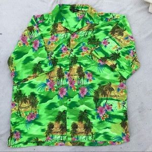 Knit Knot Hawaiian Button Up